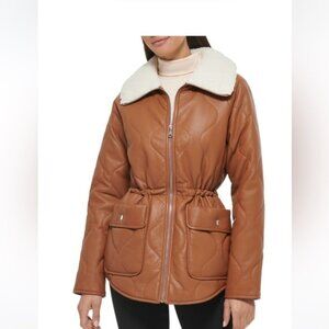 Kenneth Cole New York jacket COGNAC, Size Large